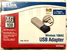 D-Link Air Premier AG DWL-AG132 Wireless 108AG USB Adapter