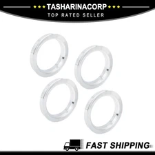 4 Pcs 73.1 to 56.1 mm Aluminium Alloy Car Hub Centric Rings Wheel Bore Spacer