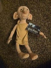 Harry Potter The Noble Collection Dobby Plush 12" Poseable - New With Tags