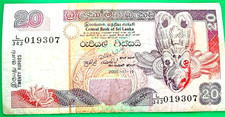 Sri Lanka 20 Rupees 2006 Banknote World Paper Money UNC Currency Bill Note