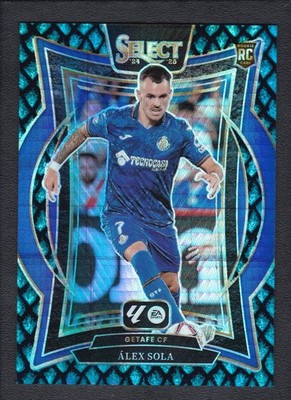 2024-25 ALEX SOLA 02/28 PANINI SELECT LA LIGA TERRACE JADE DRAGON SCALE ROOKIE