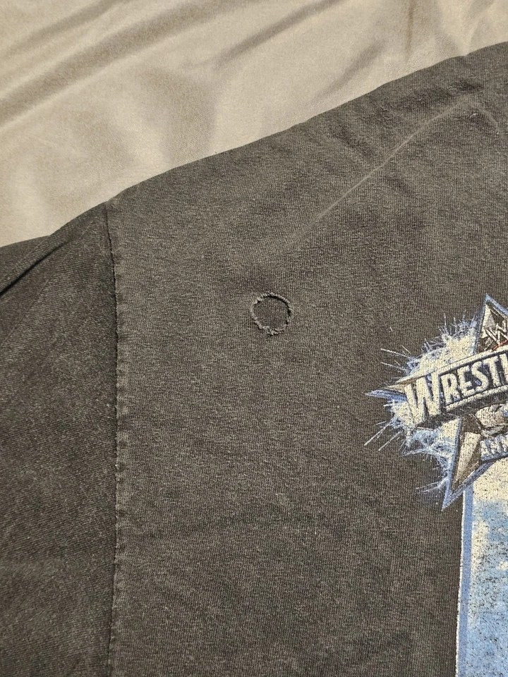 Camiseta Wrestlemania 25 Aniversario Con Triple H Talla XL Foto 2 de 4