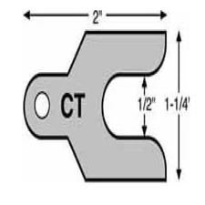 Specialty Products Caster/Camber 3/16" x 1/2" Opening Shims Set of 50 Universal