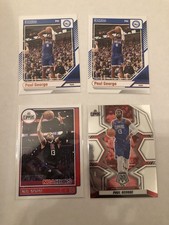 Lot of 4 Paul George Basketball NBA Cards Los Angeles Clippers