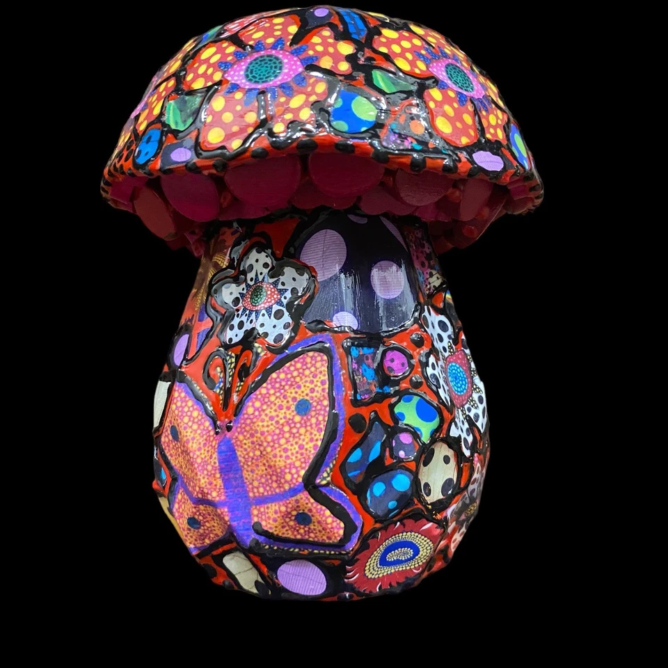 Sculpture Yayoi Kusama Art Handmade Statue - Image 1 of 4