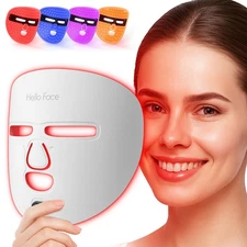 Facial Mask Rejuvenation Face Photon Therapy Light LED Electric