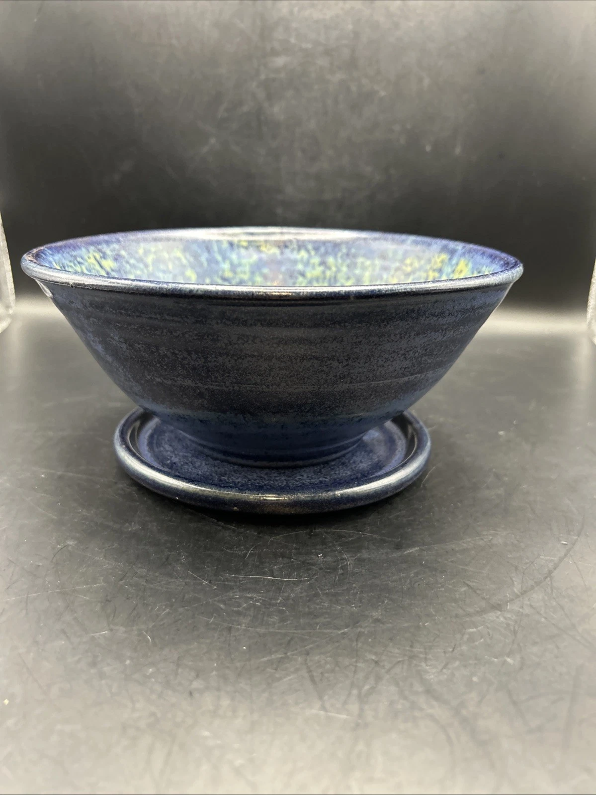 Ceramic Berry Colander/Strainer Signed by Artist BB32
