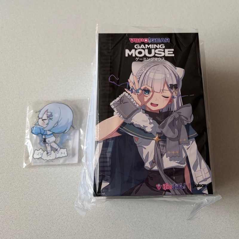 Pulsar VSPO! GEAR GAMING MOUSE Kaga Sumire Edition Multicolor Limited in box
