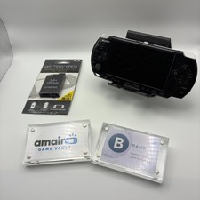 Sony PSP 3000 Main Unit Black Handheld Console Tested Working [Rank:B]