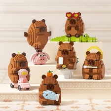 Micro Diamond Capybara Building Blocks Animals Building Bricks  Gifts