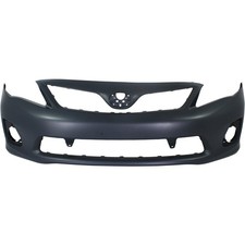 Front Bumper Cover For 2011-2013 Toyota Corolla Japan Built Primed Plastic