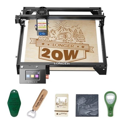 LONGER RAY5 20W Upgraded Laser Printer, 3,5'' Touch (Generalüberholter)