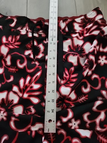 Canyon River Blue Board Shorts Swim Trunks Men's L 33 34 35 Black Red White - Picture 7 of 14