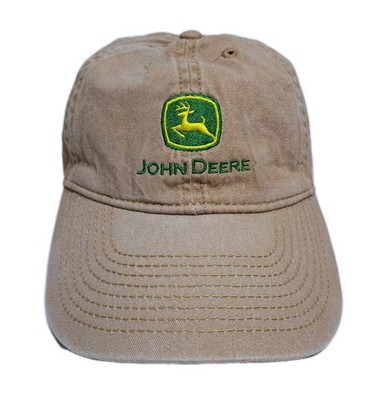John Deere Womens Ponytail Opening Makeup Resistant Strapback Hat Elude Infinity