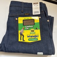 Wrangler 936 Cowboy Cut Slim Fit Jeans Men's 34x32~New With Tags