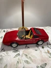 Vintage 1986 Mattel Barbie Red Ferrari Convertible Sports Car USED