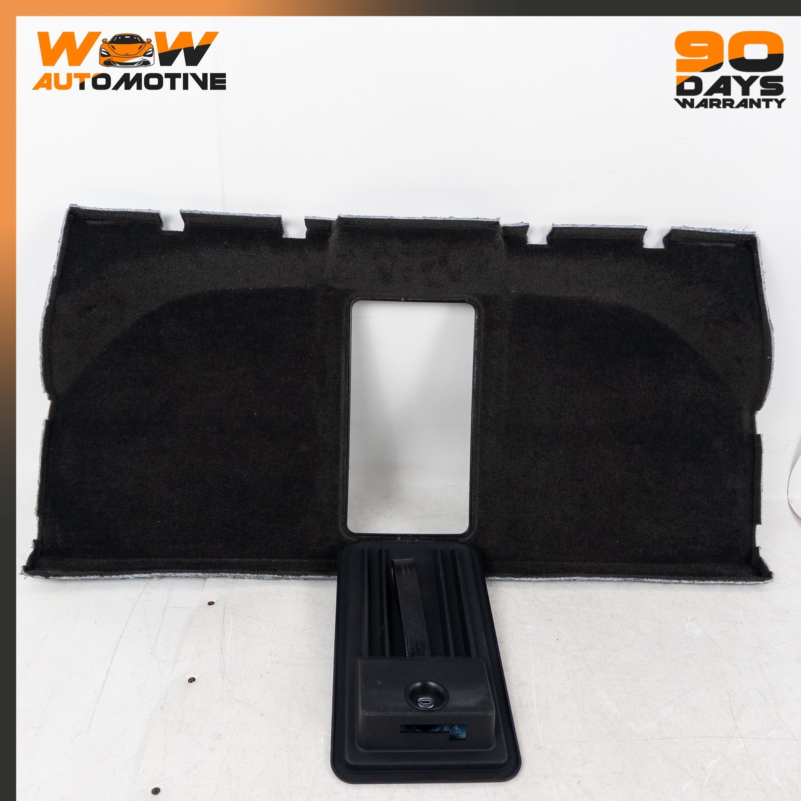 04-10  BENTLEY CONTINENTAL GT REAR TRUNK LINER COVER CARPET BACKBOARD TRIM OEM