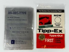 VTG Eaton Allen Typewriter KO-REC-TYPE No More Erasing Tipp-Ex Type-Out Corrects thumbnail