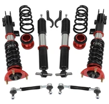 Coilover Damper Adjustable Struts Shocks Coilovers ECCPP Fit for Ford for Mustan