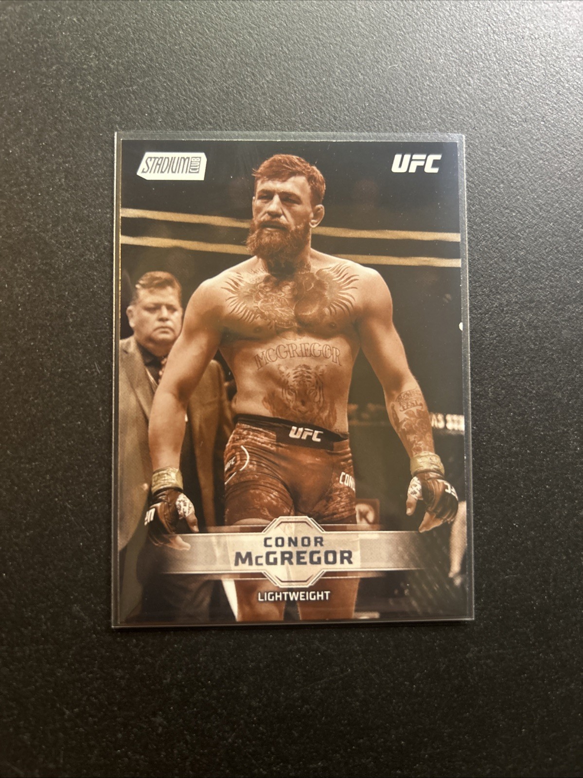 2026 Topps Stadium Club UFC CONOR MCGREGOR #5 Sepia