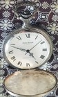 Vtg Pocket Watch Andre Rivalle E Gluck Trading Co Hunting Scene Swiss Made 1960s — photo 1