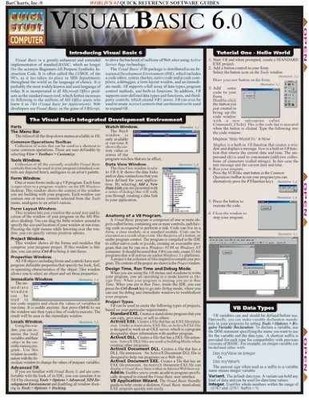 Visual Basic 6.0 (Quick Study - Paperback, by BarCharts Inc. - Very Good