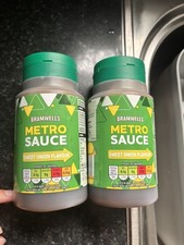2 x Aldi Bramwells Metro Sauces Sweet Onion 330ml Each BBE 05/27 Rare Find 