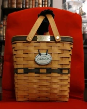 Longaberger 1996 Collectors Club Charter Member Membership Basket Combo