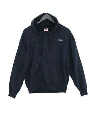 Lee Cooper Women's Hoodie M Blue 100% Polyester Pullover