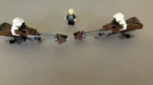 Lego Star Wars  7128 Speeder Bikes Incomplete