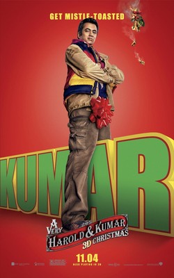 A Very Harold & Kumar Christmas (2011)_3 Movie Film Poster Canvas iconic design