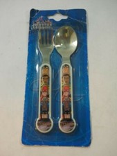 Justice League 2pc Fork and Spoon Set stainless steel  3 Sets