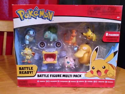 POKEMON: BATTLE FIGURE MULTI PACK- 8 Figures 