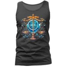 Libra Zodiac Sign Horoscope Astrological Graphic Tank Top