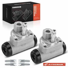 A-Premium 2x Drum Brake Wheel Cylinder Rear Side for Nissan D21 86-89 Pathfinder