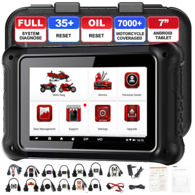 ANCEL MT700 Multi-brands Motorcycle Diagnostict Tool OBD2 Scanner All Systems