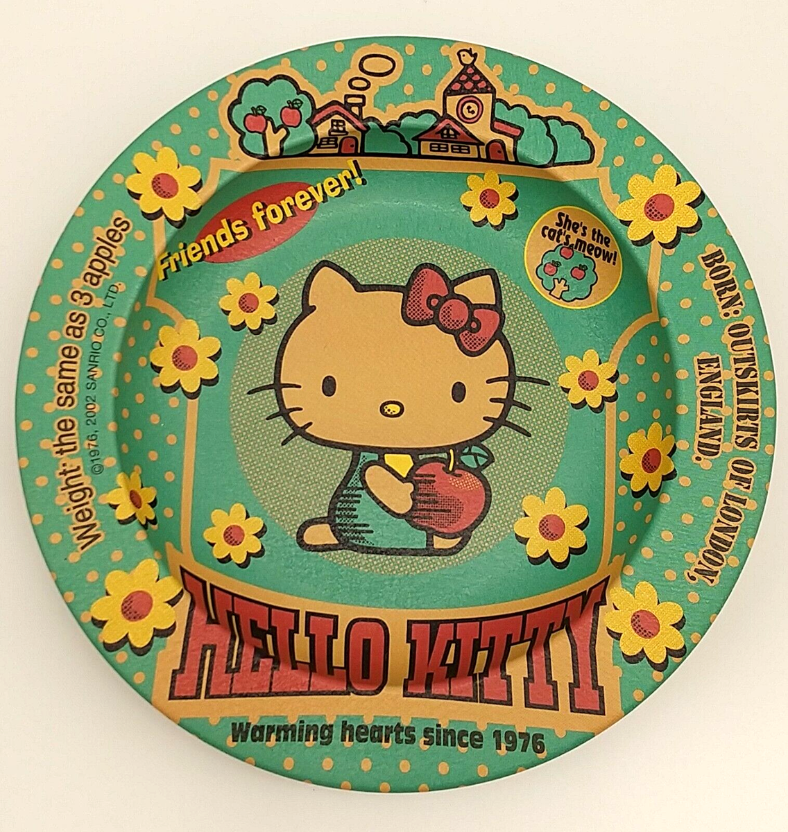 Hello Kitty Sanrio vivitix girls vintage 2002 Can Tray