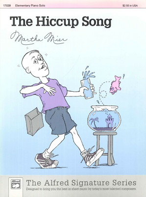 Hiccup Song Elementary Piano Solo Sheet Music 1997 Martha Mier Alfred #17039