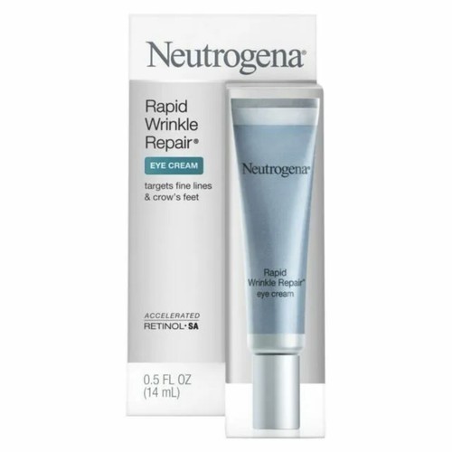 Crema de ojos neutrogena Rapid Wrinkle Repair 0,5 fl. oz./14 ml nueva en caja nueva en caja paquete de 4 - Imagen 2 de 2