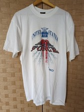 Vintage Soffe's Choice US Air Force T Shirt Large VTG USAF Military Retired USA