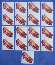 #47 NEW Lot-17 Stickers Modules Ruby Red Slippers Wizard Cardmaking Scrapbook