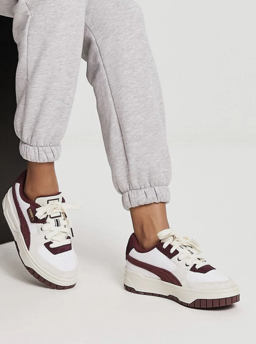 Zapatillas informales para mujer Puma talla 10.5 Cali plataforma de ensue o
