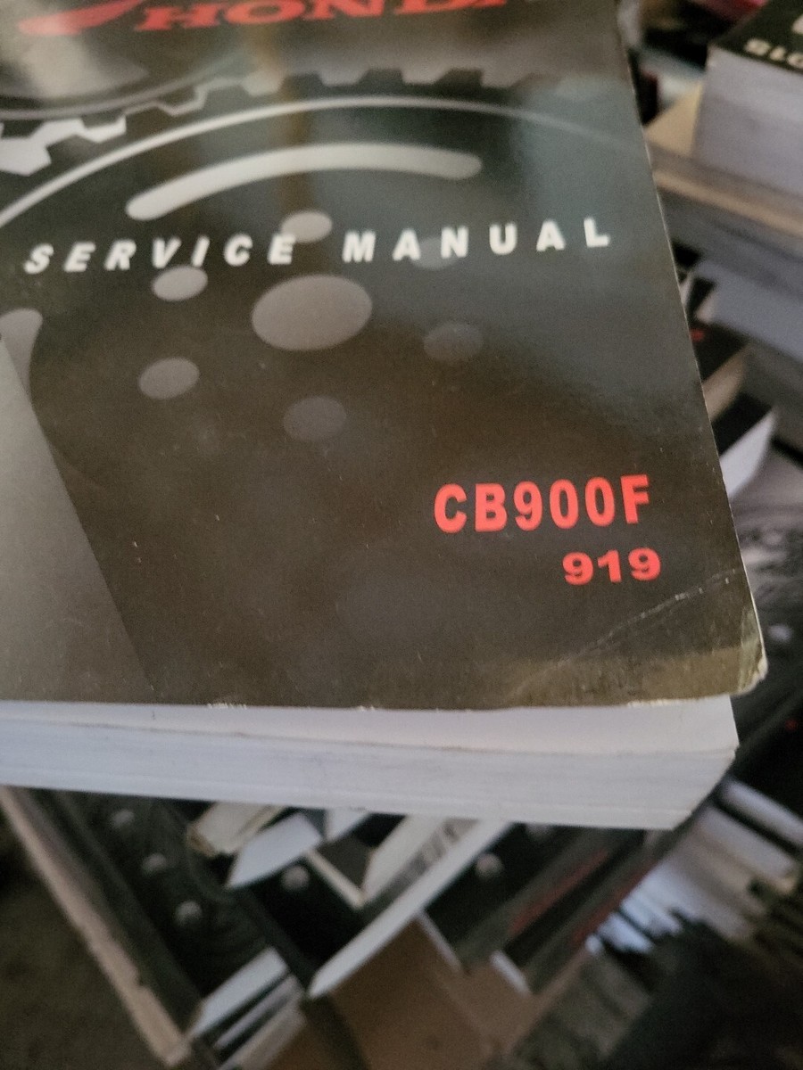 New HONDA 2002-2006 CB900F 919 HORNET SERVICE REPAIR MANUAL | eBay