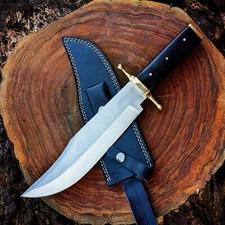 Handmade Vintage Bowie Knife Custom D2 Steel Smithsonian Replica Antique Bowie