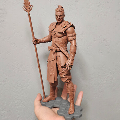 Reiko 3D Printed Figure - Mortal Kombat Fallen General Collectible, Unpainted 