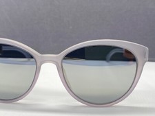 IC Berlin Sunglasses Woman Round Mirrored Oval Gray Purple Galina M.
