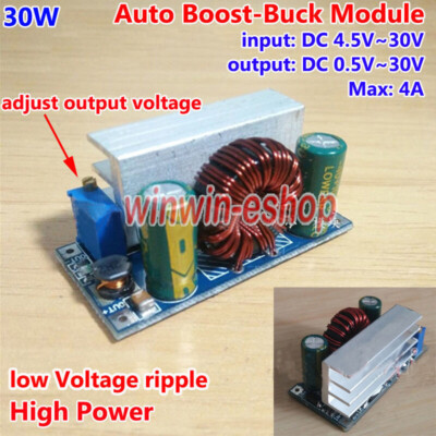 30W DC 3.3V 5V 9V 12V 24V 4A Boost Buck Step up down Converter High Power module