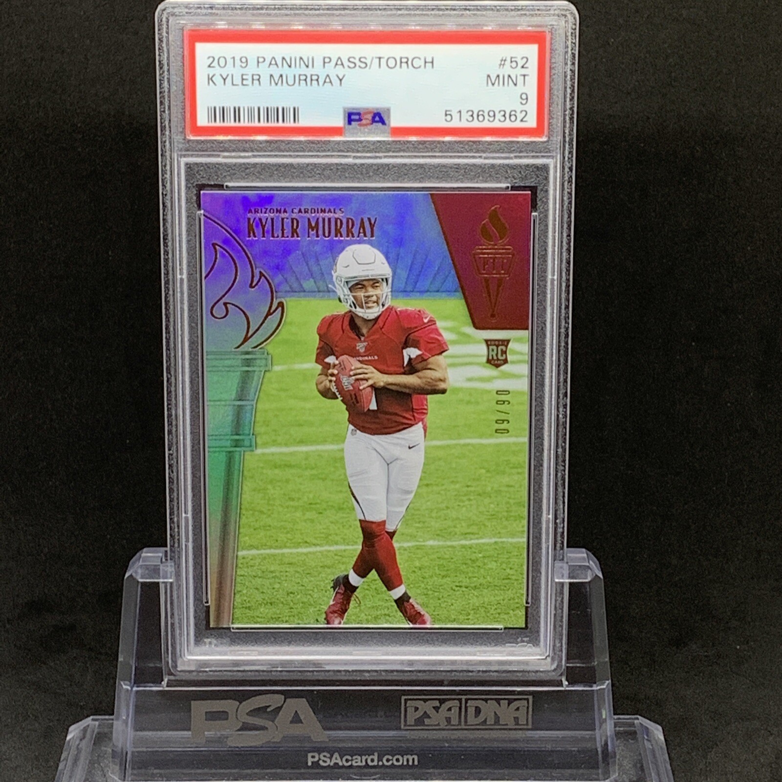 Kyler Murray Panini Passing the Torch #52 Base