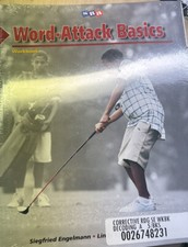 Word - attack basics. Workbook Decoding A. SRA corrective reading NEW Pack Of 5