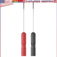 Universal Multimeter Test Probes Tips Extension Wire Piercing Needles 1 Pair